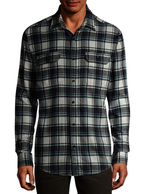 walmart flannel material|flannel shirt with wool walmart.